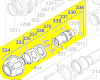 Porte-outil SDS plus réf. 4931384684 AEG