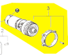 moteur + boite transmission réf. 2790490001 Skil
