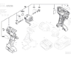 Moteur 14,4V réf. 2 609 199 312 Bosch