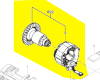 moteur réf. 1 607 022 6BD Bosch