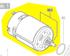 Moteur 18V réf. 2 609 199 481 Bosch
