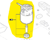 Moteur 18V réf. 1 619 PB0 763 Bosch