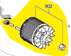 Moteur 12V réf. 1 607 000 CK9 Bosch