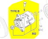 moteur à courant continu réf. F 016 F05 154 Bosch