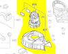 Moteur 230V réf. F 016 F05 410 Bosch