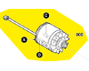 Moteur 18V réf. 1 600 A00 8LG Bosch