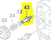 porte-palier réf. 2 603 520 010 Bosch