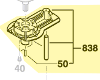 Palier transmission réf. 2 609 003 669 BOSCH