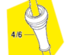 Manchon passe cable d\'alimentation réf. 1 600 703 034 Bosch