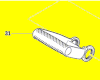 Poignée supplémentaire réf. F 016 F05 321 Bosch