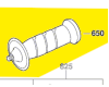Poignée supplémentaire pour réf. 2 610 Z00 827 meuleuse angulaire Skil