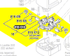 Couronne porte balais réf. 1 614 336 019 Bosch