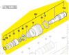 Porte outil pour BOSCH GSH 11 VC