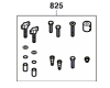 Jeu de rechange 825 pour scie DREMEL 1800