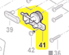 dispositif réglage tension chaîne réf. 1 617 S02 0SN Bosch