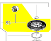 renvoi d'angle réf. 4931441097 AEG