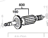 Induit BOSCH réf. 2 604 010 915