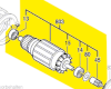 Induit réf. 1 617 000 319 Bosch