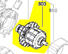 rotor réf. 1 600 A01 5UW Bosch