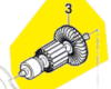 Induit réf. 2 610 016 833 BOSCH