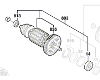 Induit BOSCH réf. 1 604 011 304