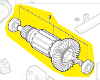 Induit BOSCH réf. 2 609 007 819
