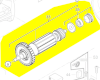 rotor moteur réf. 4931428718 AEG