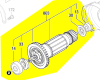 Induit réf. 1 609 B03 793 Bosch