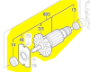 Induit réf. 1 619 P13 450 Bosch