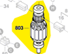 Induit BOSCH réf. 2 609 199 164