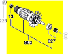 Induit réf. 1 609 B02 973 Bosch