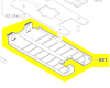 Patin embase GST 150 BCE / GST 150 CE Bosch