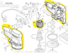 Stator 2 605 104 800 BOSCH