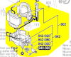 ensemble stator + couronne porte-balais réf. 1 607 000 C3V Bosch