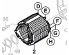 Stator 2 604 220 429 BOSCH