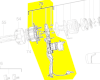 interrupteur variateur + stator réf. 4931465730 AEG