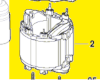 Stator réf. 2 604 220 763 Bosch