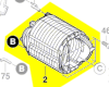 Stator 2 604 220 729 Bosch