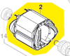 Stator réf. 2 609 003 671 Bosch