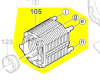 stator réf. 4931442711 AEG