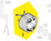 Stator réf. 1 609 203 K86  BOSCH