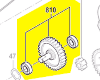 transmission réf. 1 617 S02 0SC Bosch
