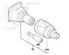 boîte de transmission visseuse GSR 18 V-EC TE