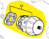 engrenage transmission PSR 12, PSR 12-2, PSR 14,4-2