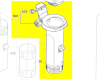 tube aspiration UniversalGardenTidy réf. F 016 F05 416 Bosch