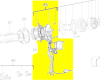 interrupteur variateur + stator réf. 4931479266 AEG