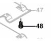 Vis tête cylindrique réf. 2 603 410 045 BOSCH