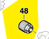 Vis capot de protection réf. 2 609 006 693 BOSCH