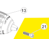 vis mandrin réf. 5131030096 Ryobi