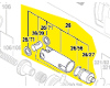 Piston de marteau réf. 1 617 000 557 BOSCH